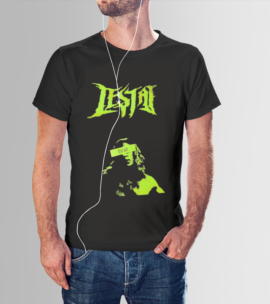 Lestat Brat Neon Green Interview With The Vampire Gothic T-Shirt