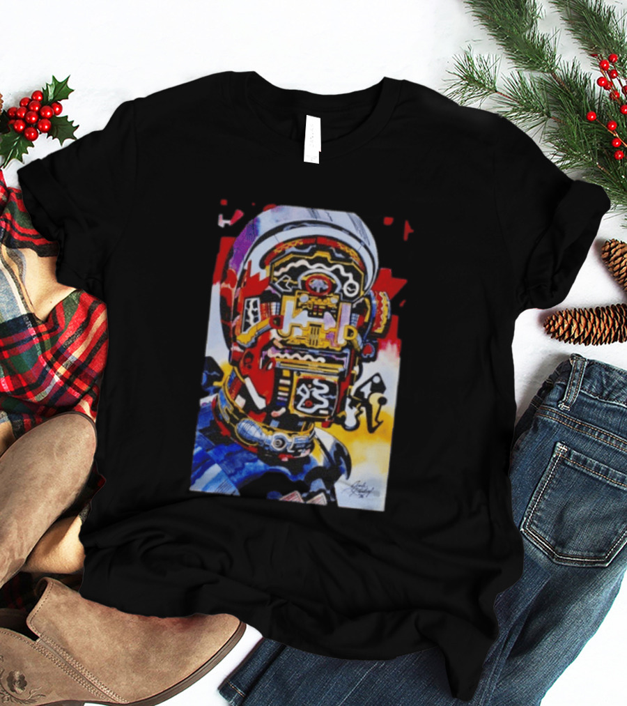 Jack Kirby Galactic Sci Fi Robot T-Shirt