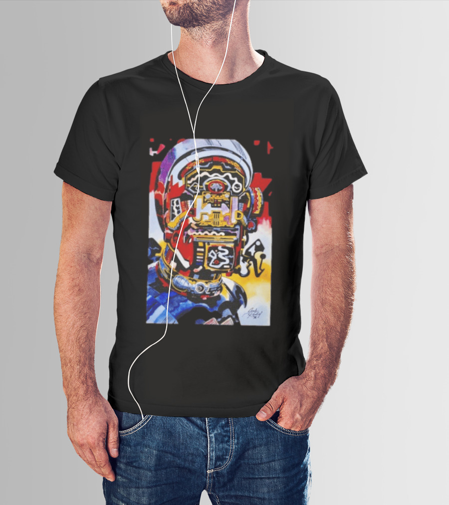 Jack Kirby Galactic Sci Fi Robot T-Shirt