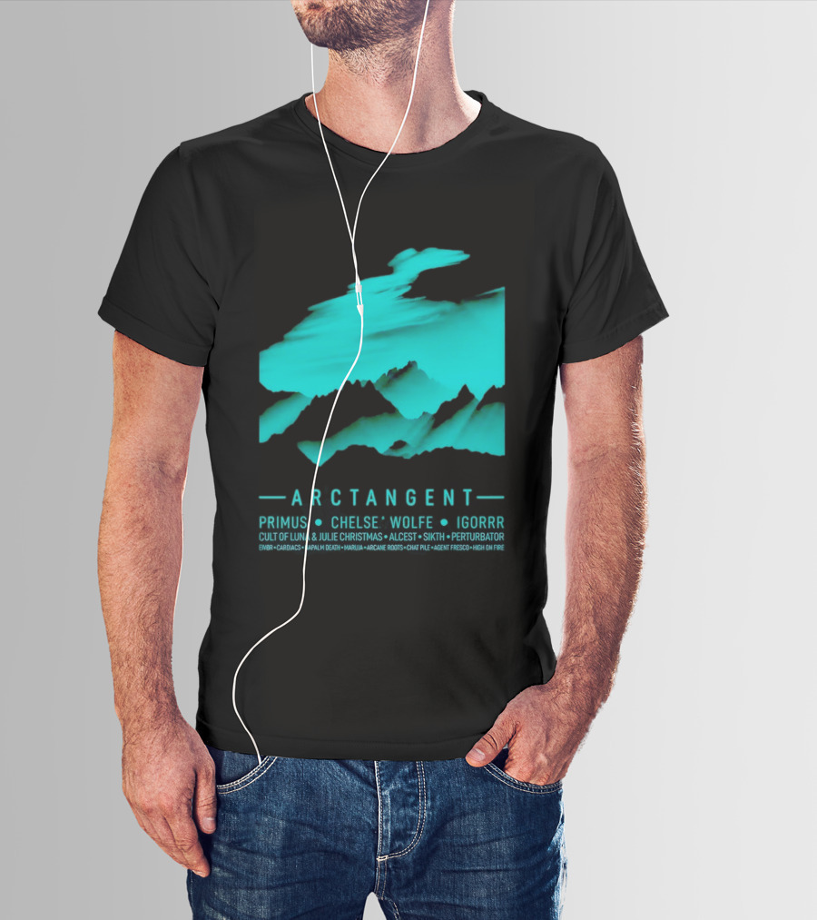 Arctangent Festival Mountains Lineup Primus Chelsea Wolfe Igorr Cult Of Luna Alcest Sikth T-Shirt