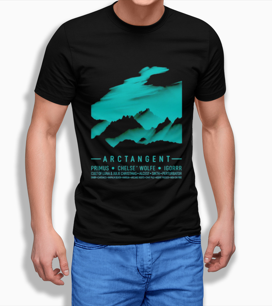 Arctangent Festival Mountains Lineup Primus Chelsea Wolfe Igorr Cult Of Luna Alcest Sikth T-Shirt