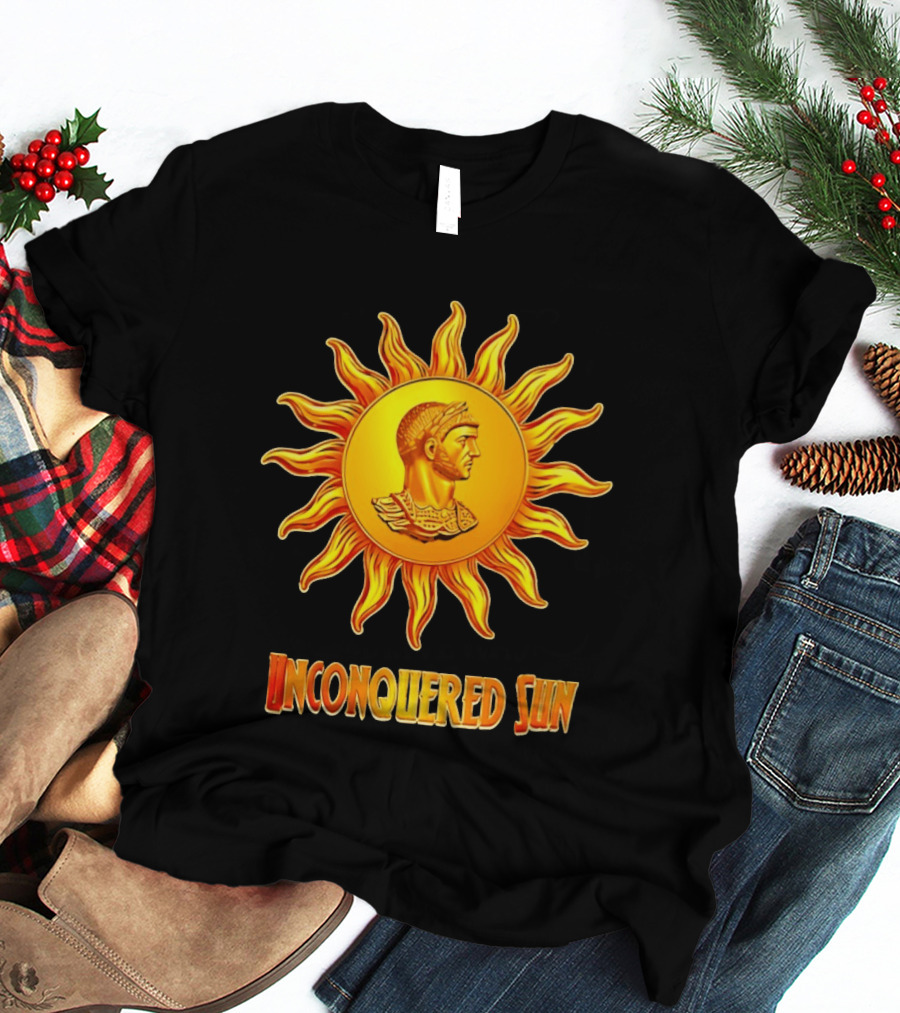 Aurelian Sol Invictus Unconquered Sun Roman Emperor T-Shirt