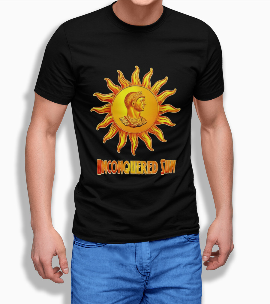 Aurelian Sol Invictus Unconquered Sun Roman Emperor T-Shirt