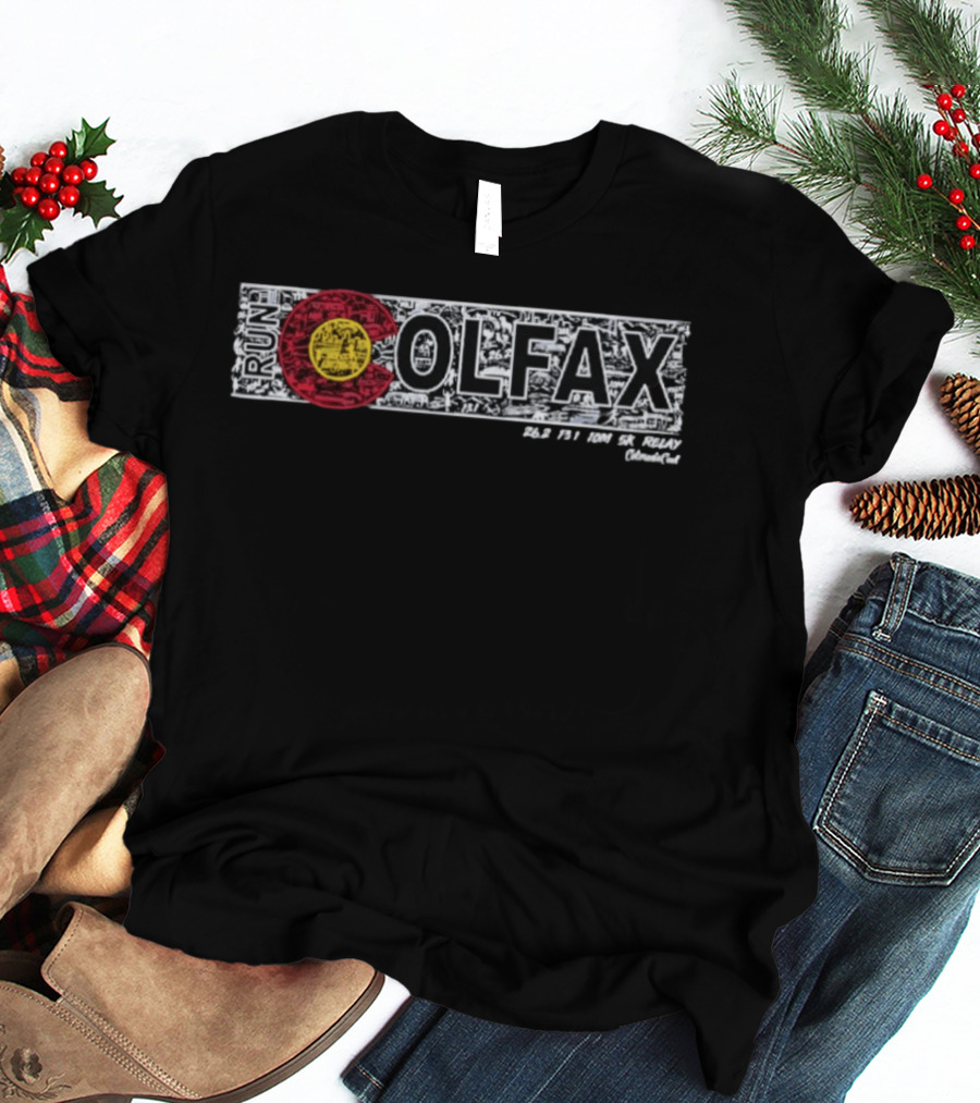 Denver Colfax Run Marathon 2026 Colorado Event T-Shirt