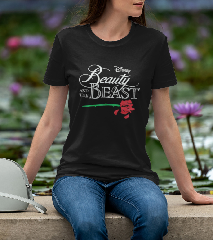 Disney Beauty And The Beast Rose T-Shirt