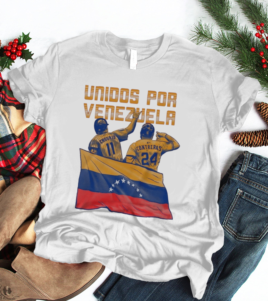 Unidos Por Venezuela Chourio Contreras Brewers Community Initiative T-Shirt