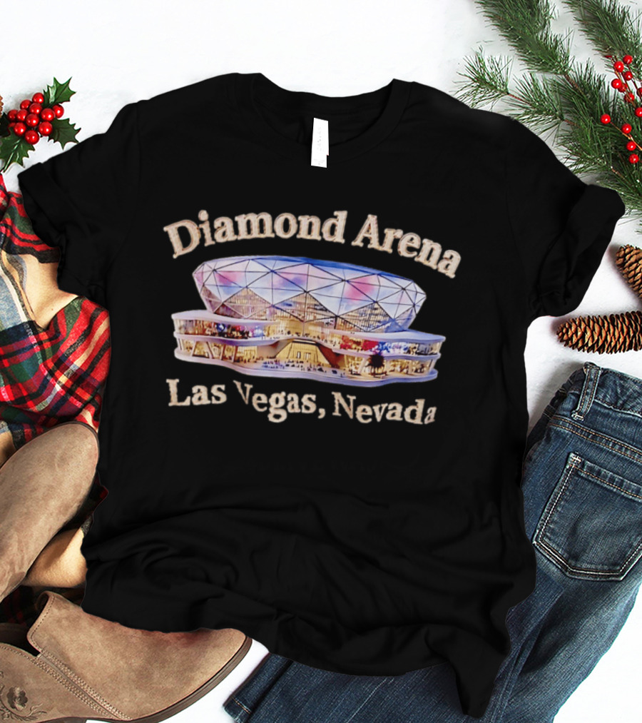 Diamond Arena Las Vegas Nevada Architecture Venue T-Shirt