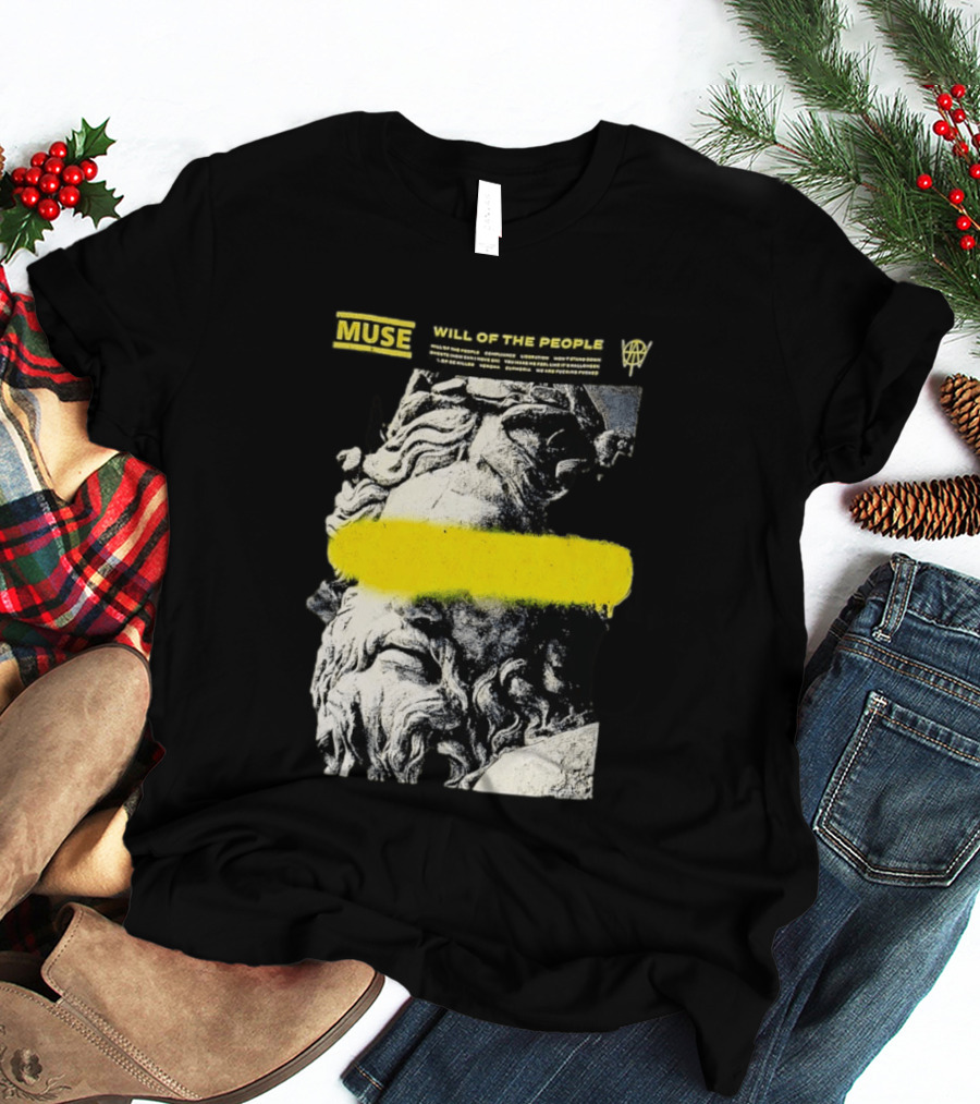 Muse Will Of The People Compliance Obedience Submission Defiance . T-Shirt