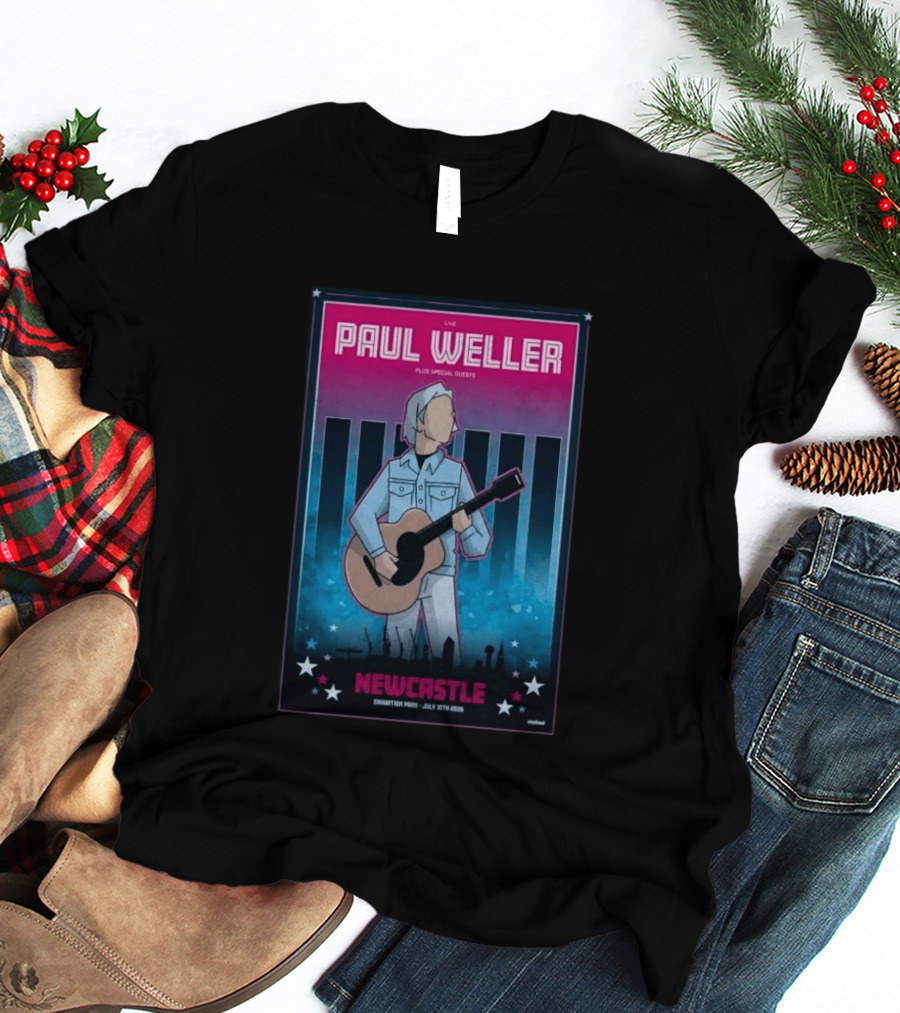 Paul Weller Live Newcastle Exhibition Park July 10 2026 Plus Special Guests T-Shirt