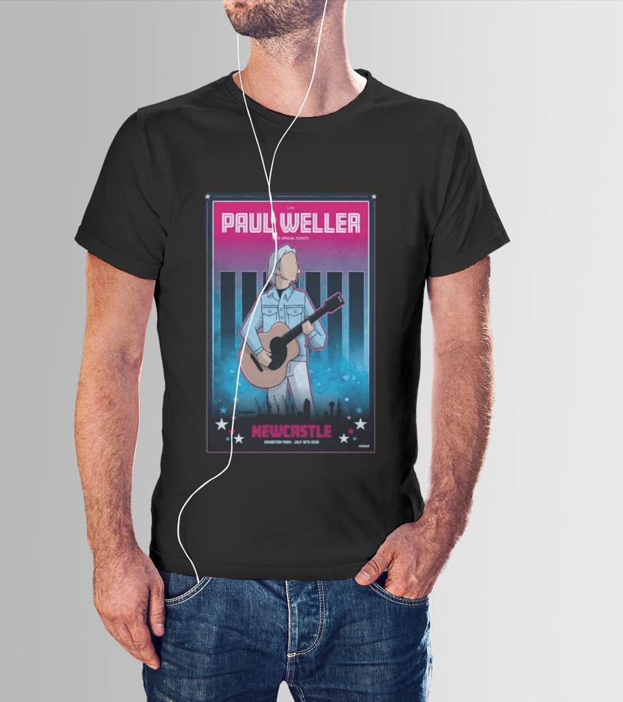 Paul Weller Live Newcastle Exhibition Park July 10 2026 Plus Special Guests T-Shirt