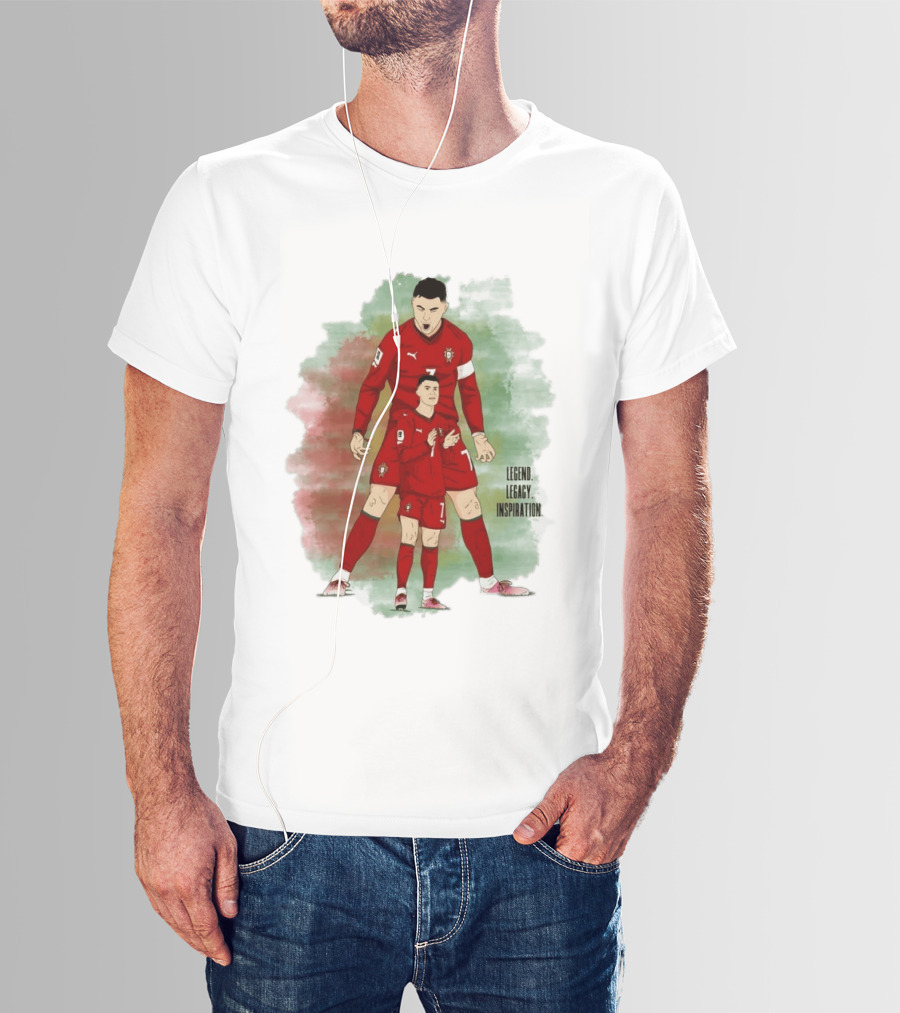 Portugal Cristiano Ronaldo 7 Legend Legacy T-Shirt