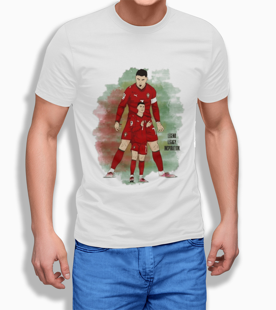 Portugal Cristiano Ronaldo 7 Legend Legacy T-Shirt