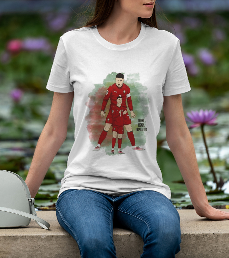 Portugal Cristiano Ronaldo 7 Legend Legacy T-Shirt