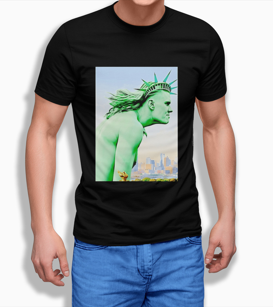 Erling Haaland Liberty Statue Meme T-Shirt