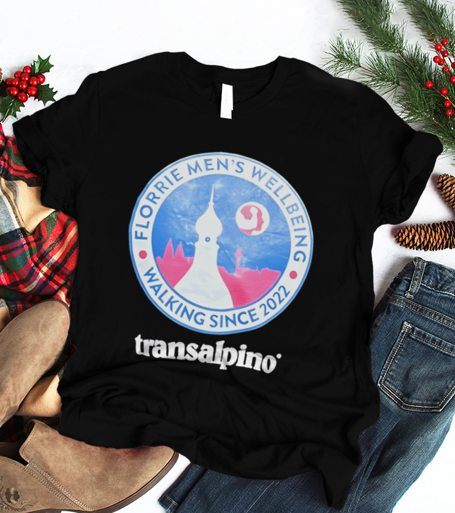 Florrie Men's Wellbeing Walking Since 2022 Transalpino T-Shirt