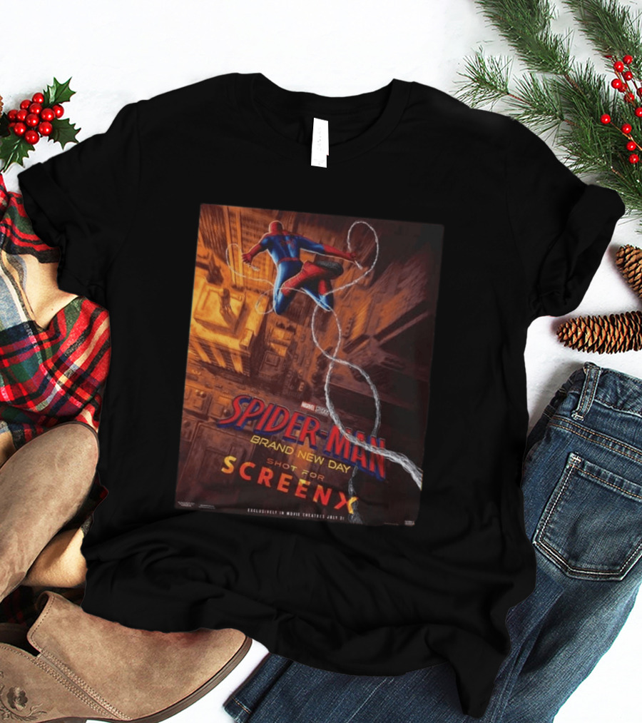 Spider Man Brand New Day Shot For ScreenX In Theaters July 31 2026 T-Shirt