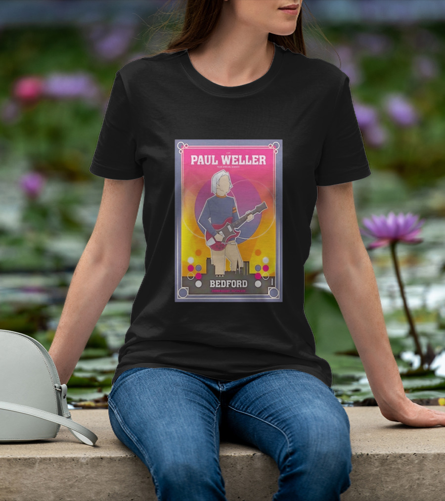 Paul Weller Live Plus Special Guests Bedford River Festival Summer Sessions 2023 T-Shirt