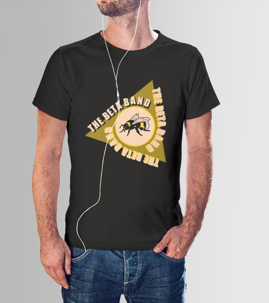 The Beta Band Triangle Honeybee Session T-Shirt