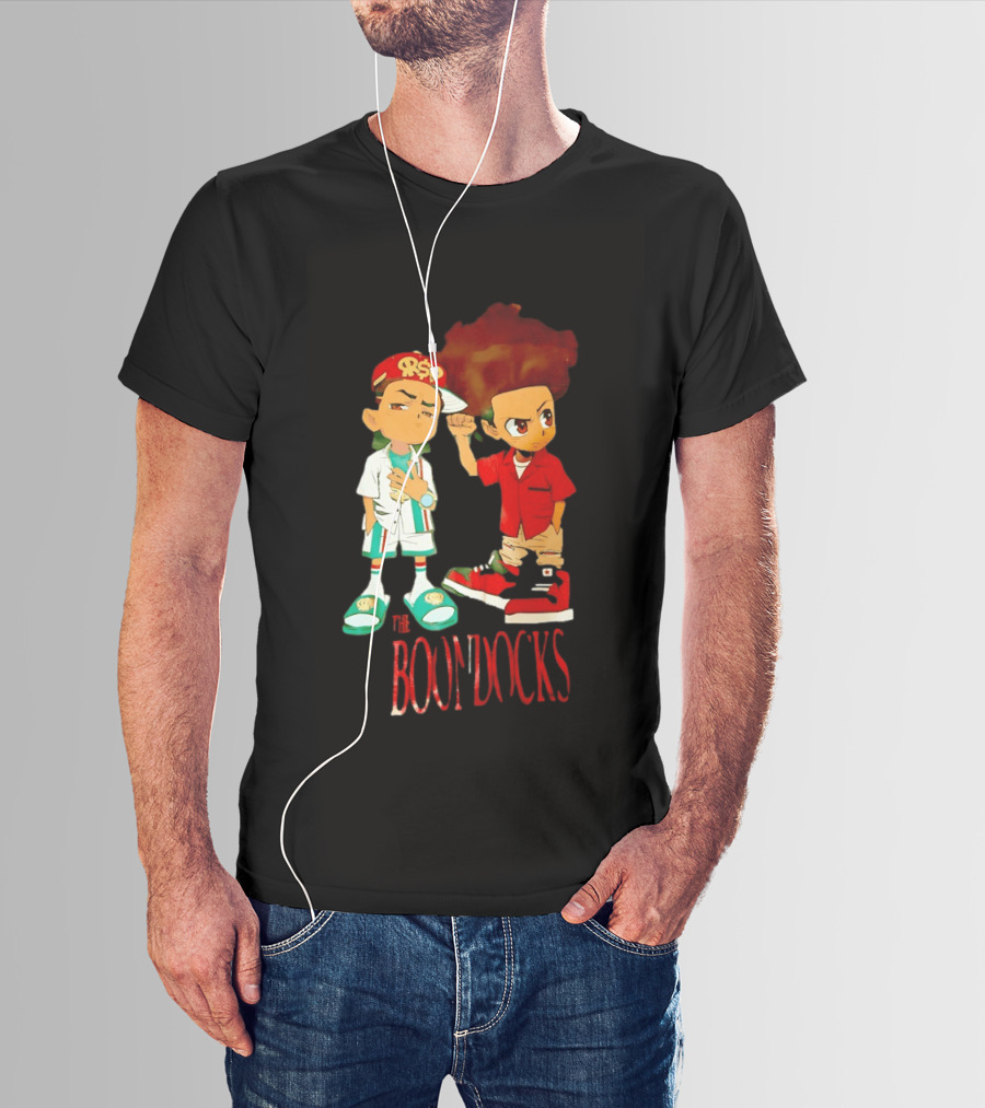 The Boondocks Riley And Huey Freeman Characters By Aaron McGruder T-Shirt