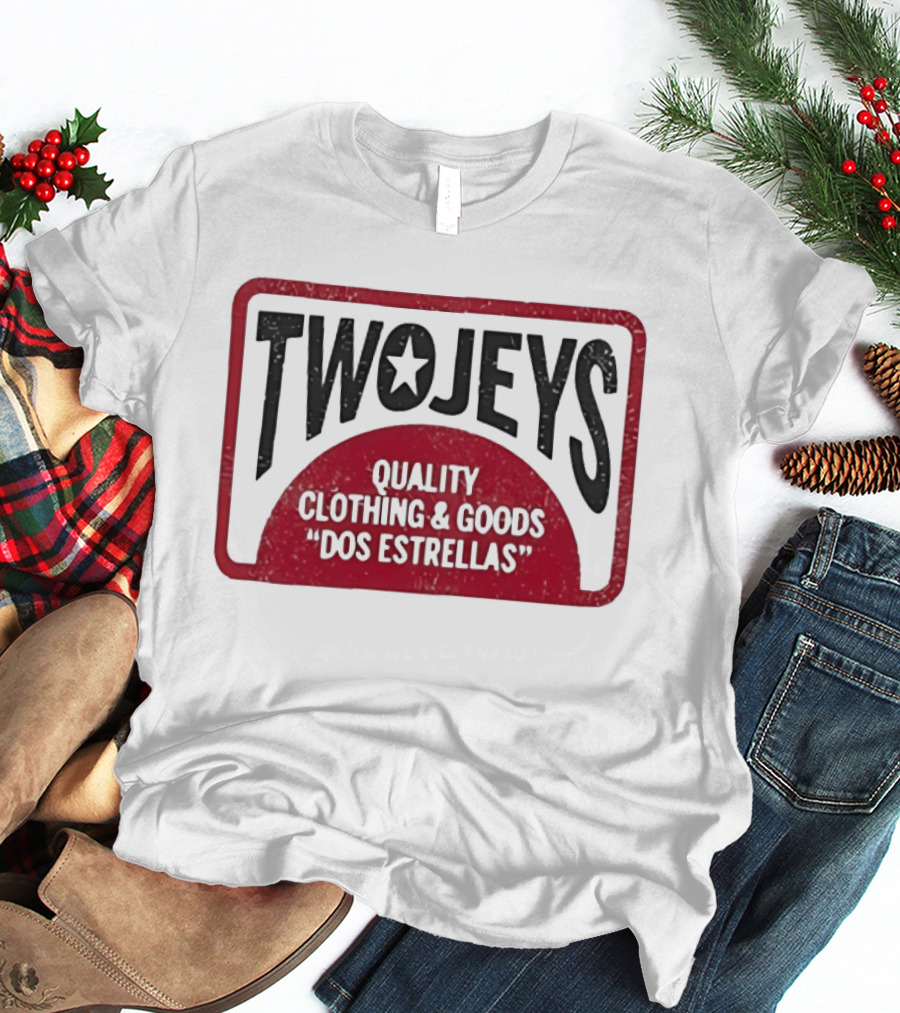 Twojeys Quality Clothing And Goods Dos Estrellas T-Shirt