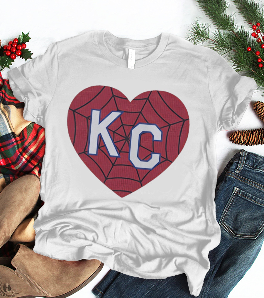 KC Heart Spiderweb T-Shirt