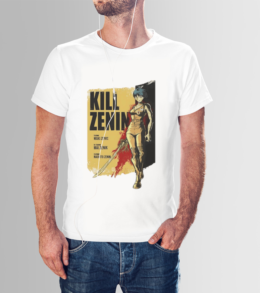 Kill Zenin Maki Mai Naobito Characters Anime T-Shirt
