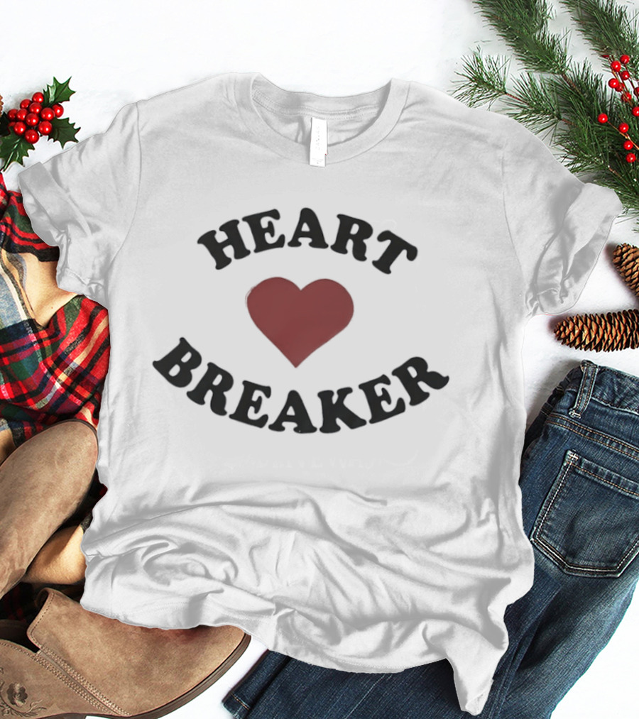 Heart Breaker Romantic Love Valentine's Day T-Shirt