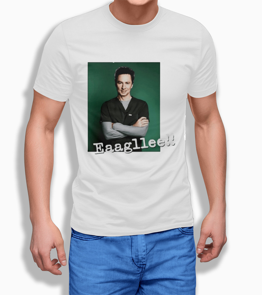 Eaagllee Scrubs Featured Actor T-Shirt