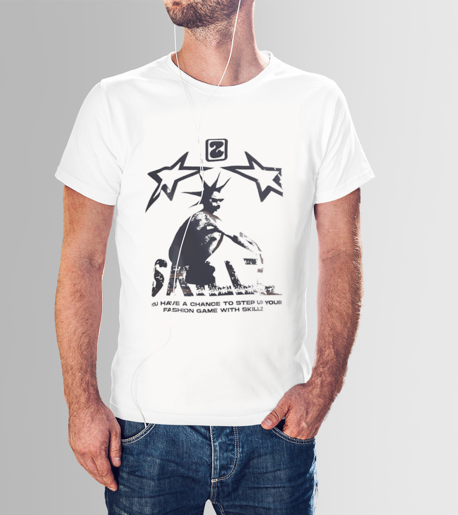 Skillz Fashion Game Streetwear Urban Art Rebel Graffiti Style New York Liberty Basketball T-Shirt