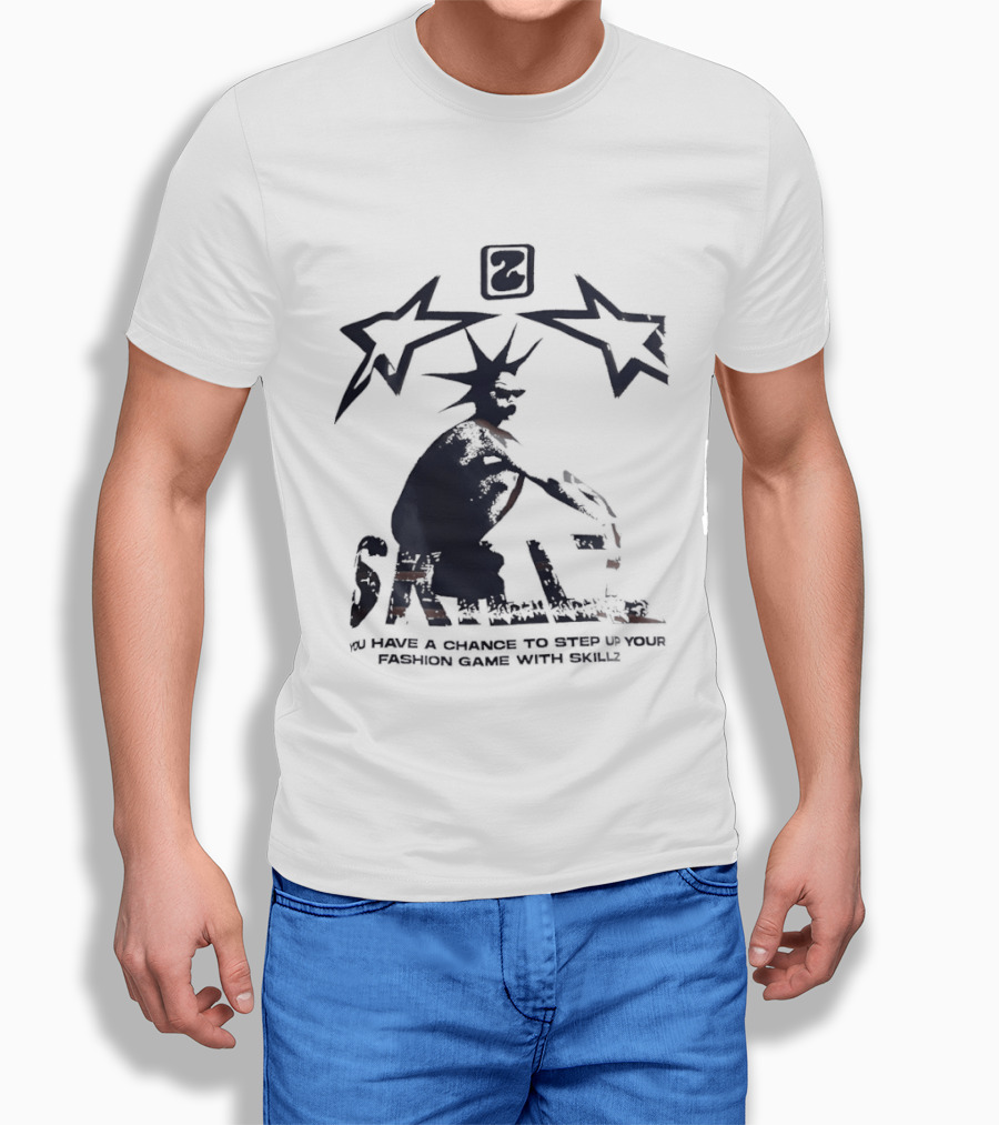 Skillz Fashion Game Streetwear Urban Art Rebel Graffiti Style New York Liberty Basketball T-Shirt