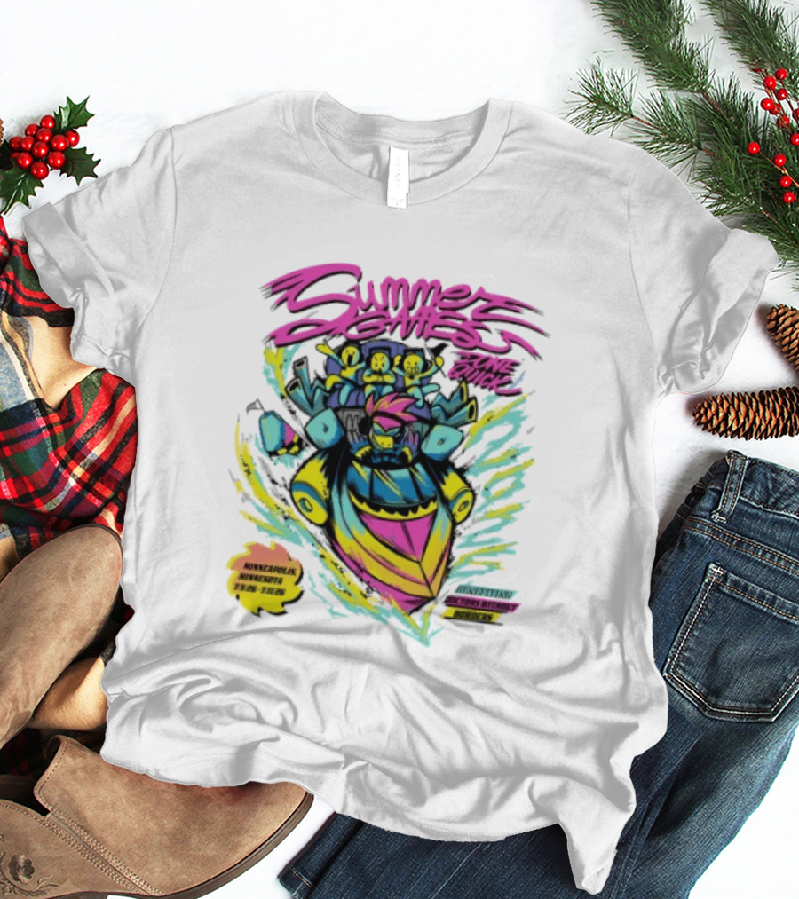Summer Games Zone Quick Minneapolis 2026 Minnesota Benefiting Doctors Without Borders T-Shirt