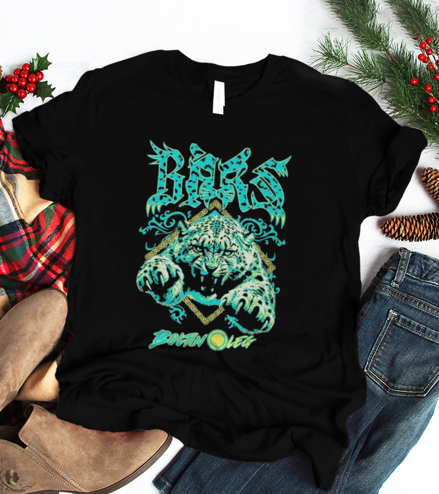 Bars Boltin Oleg Leopard Wild Cat Animal T-Shirt
