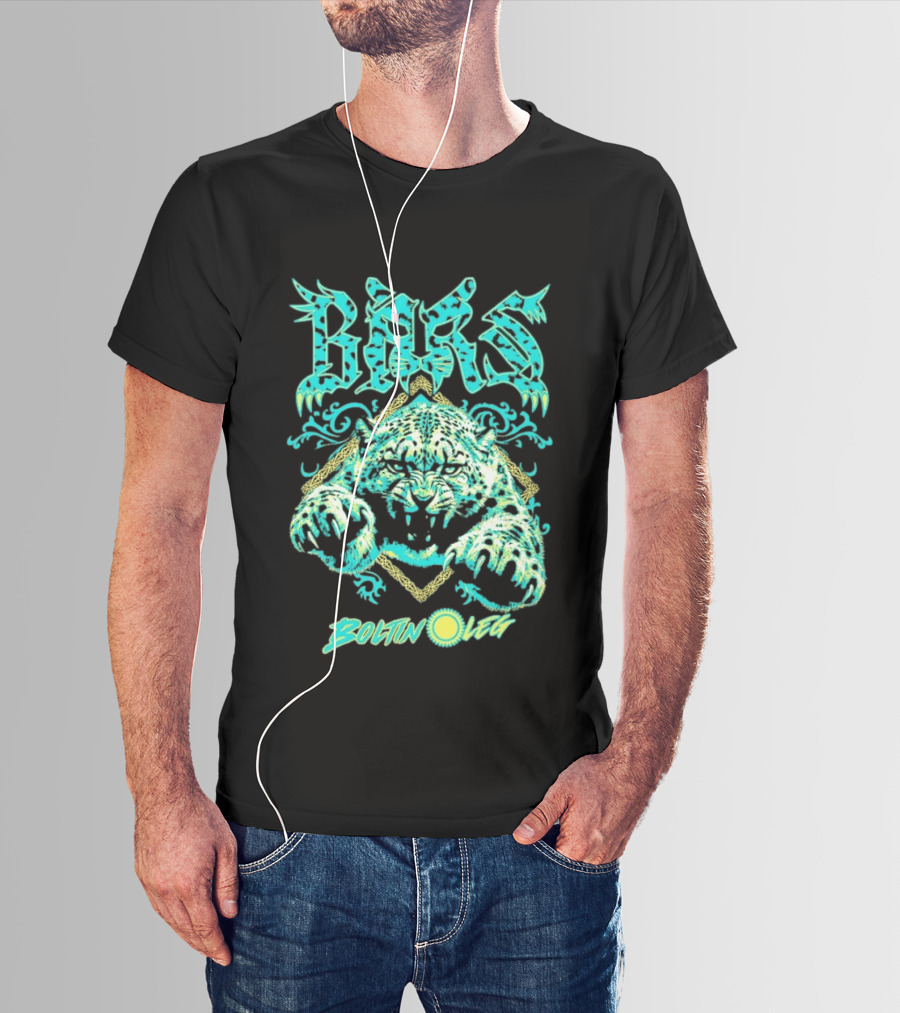 Bars Boltin Oleg Leopard Wild Cat Animal T-Shirt