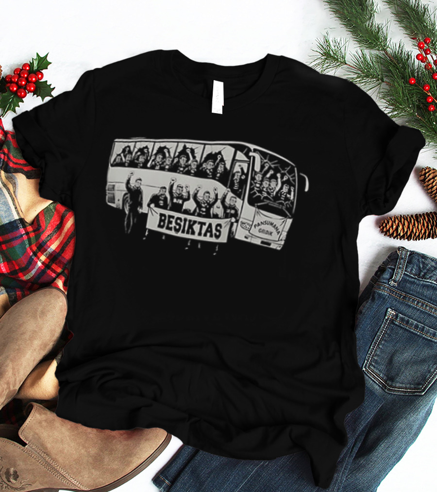 Besiktas Erkek BJK 1903 Team Spirit Bus T-Shirt