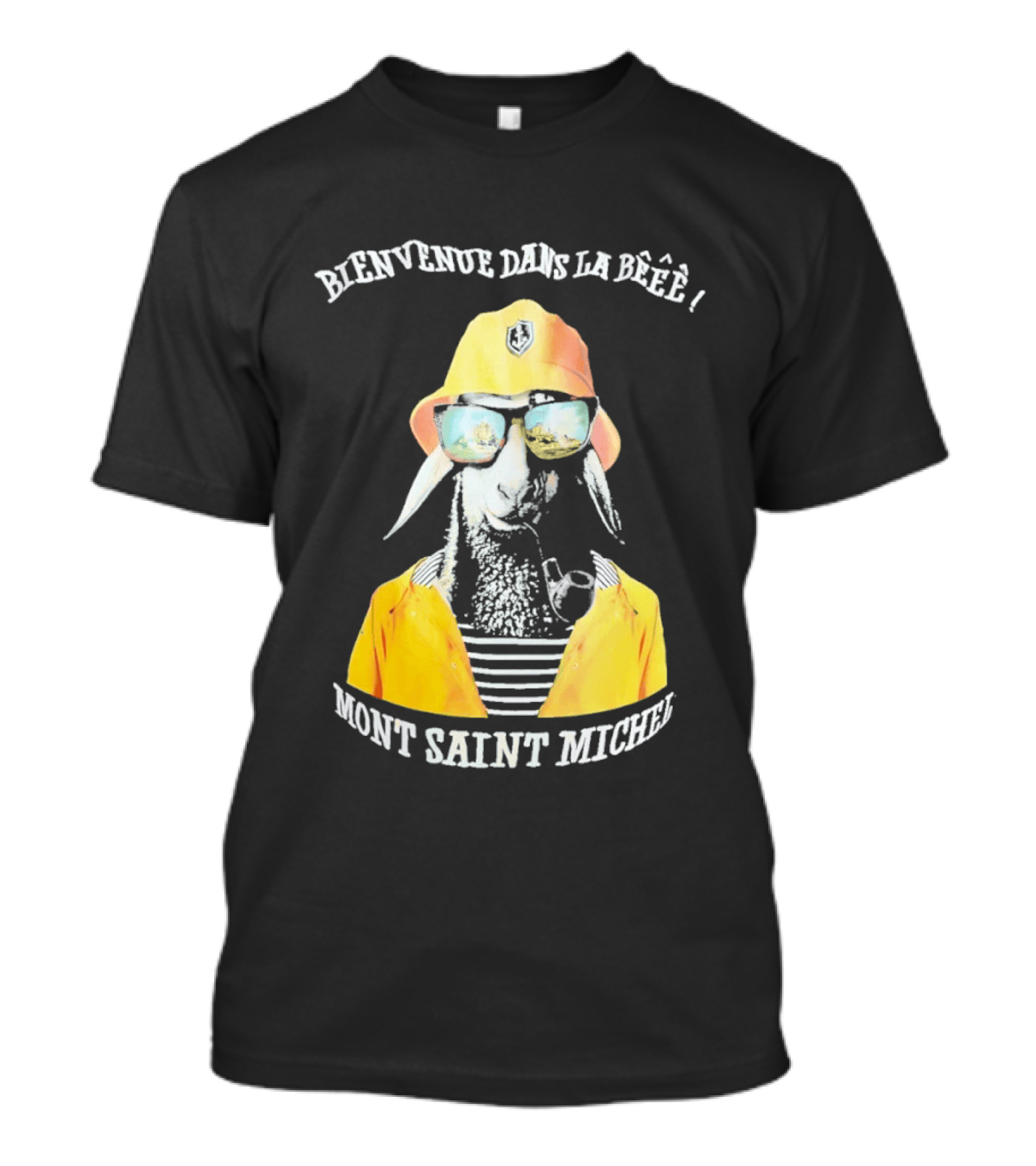 Bienvenue Dans La Beee Mont Saint Miche Vintage Sailor T-Shirt