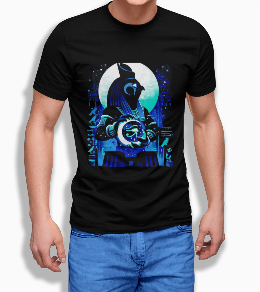 Eye Of Horus Egyptian Moon God Mythology Symbolism T-Shirt