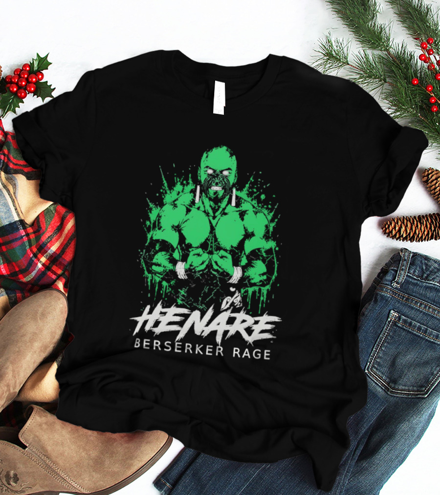 Henare Berserker Rage NJPW Wrestling T-Shirt