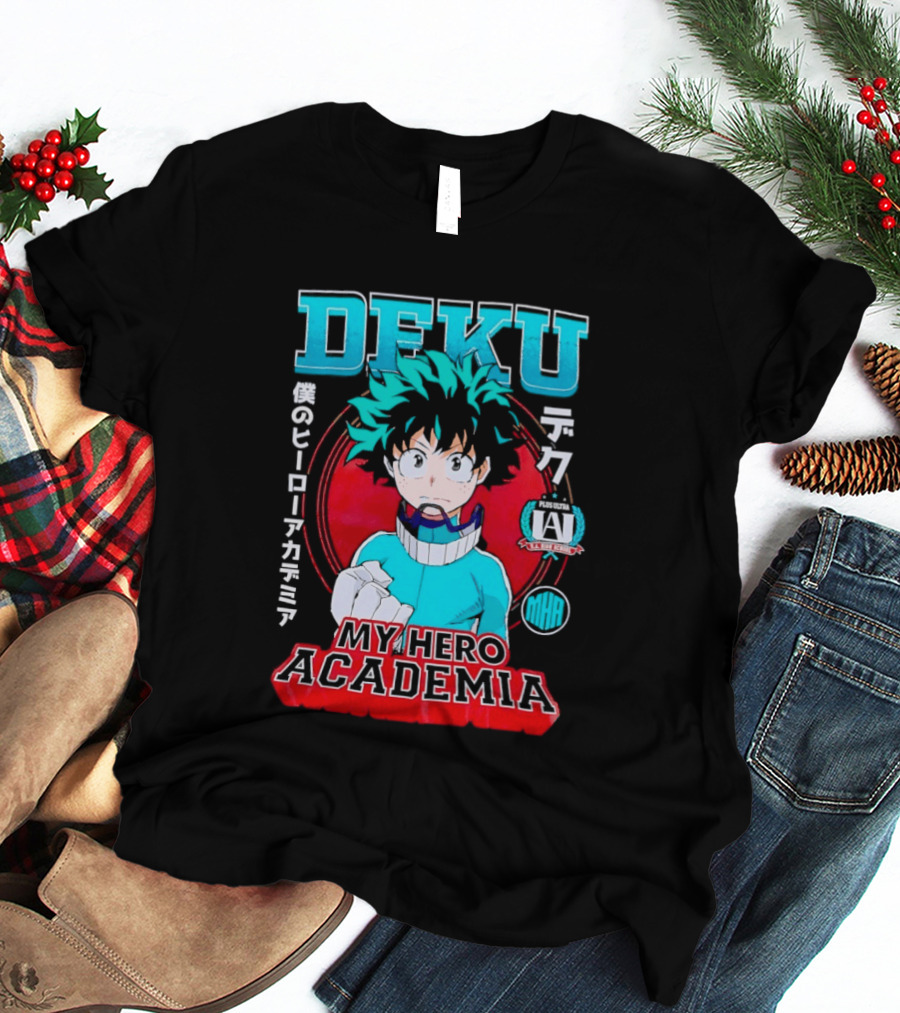 Deku Boku No Hero Academia Midoriya Izuku Japanese T-Shirt