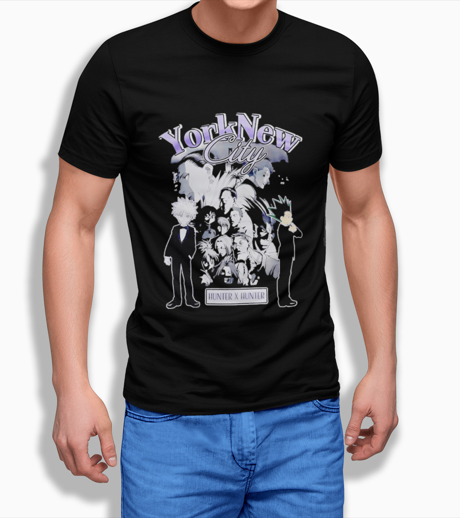 YorkNew City Hunter X Hunter Anime Characters Collection T-Shirt