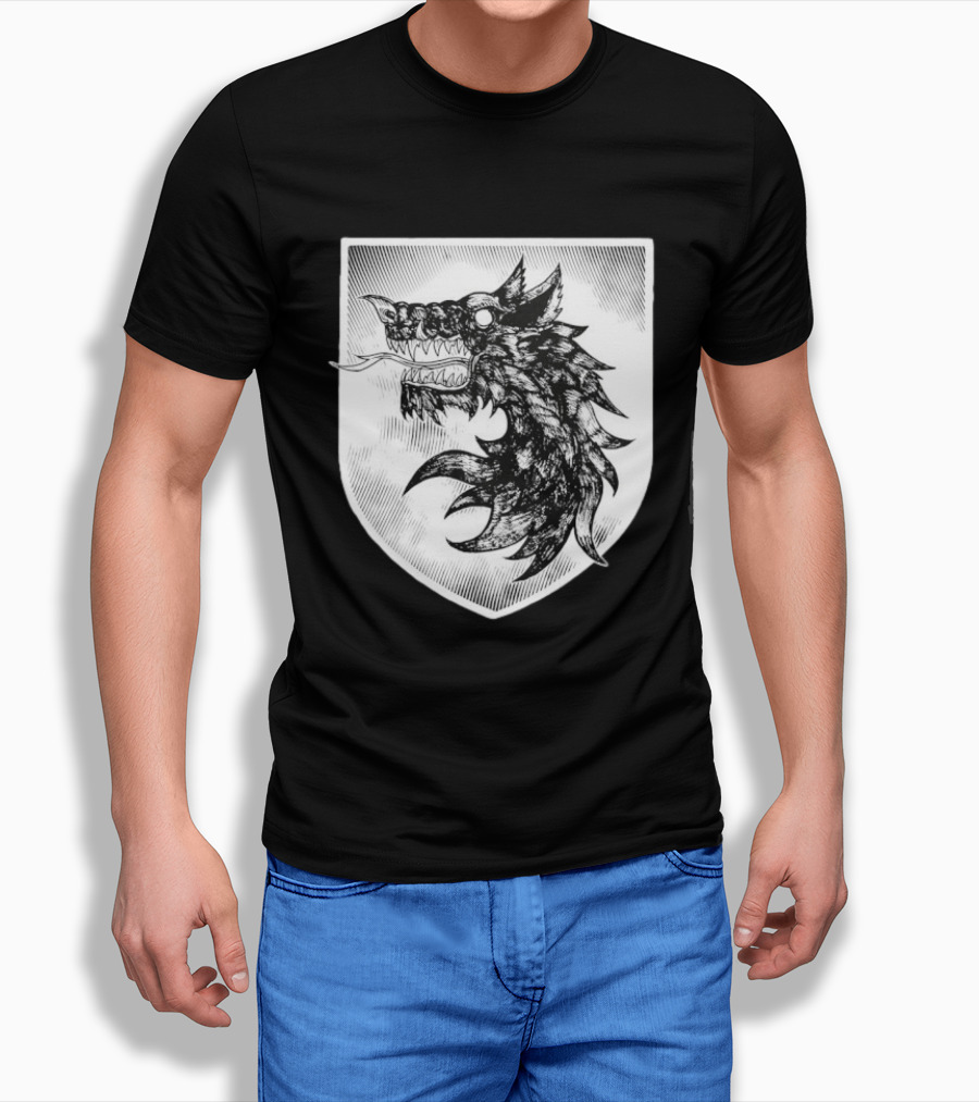 Direwolf House Stark Sigil Game Of Thrones T-Shirt