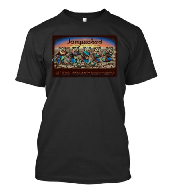 JamPacked Craft Beverage Music Festival Richmond VA Aug 2026 Oteil And Friends Big Something Neighbor Sidechick T-Shirt