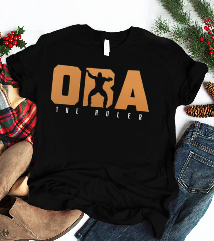 OBA The Ruler Silhouette Graphic Two Sided T-Shirt
