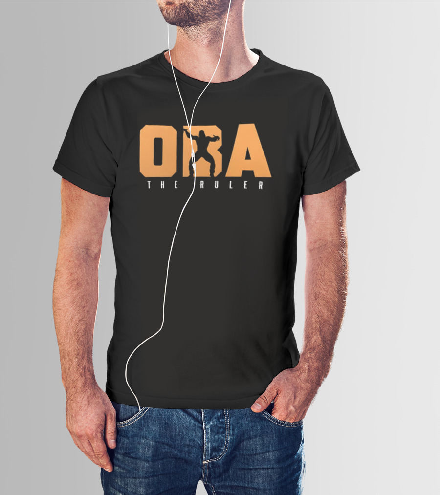 OBA The Ruler Silhouette Graphic Two Sided T-Shirt