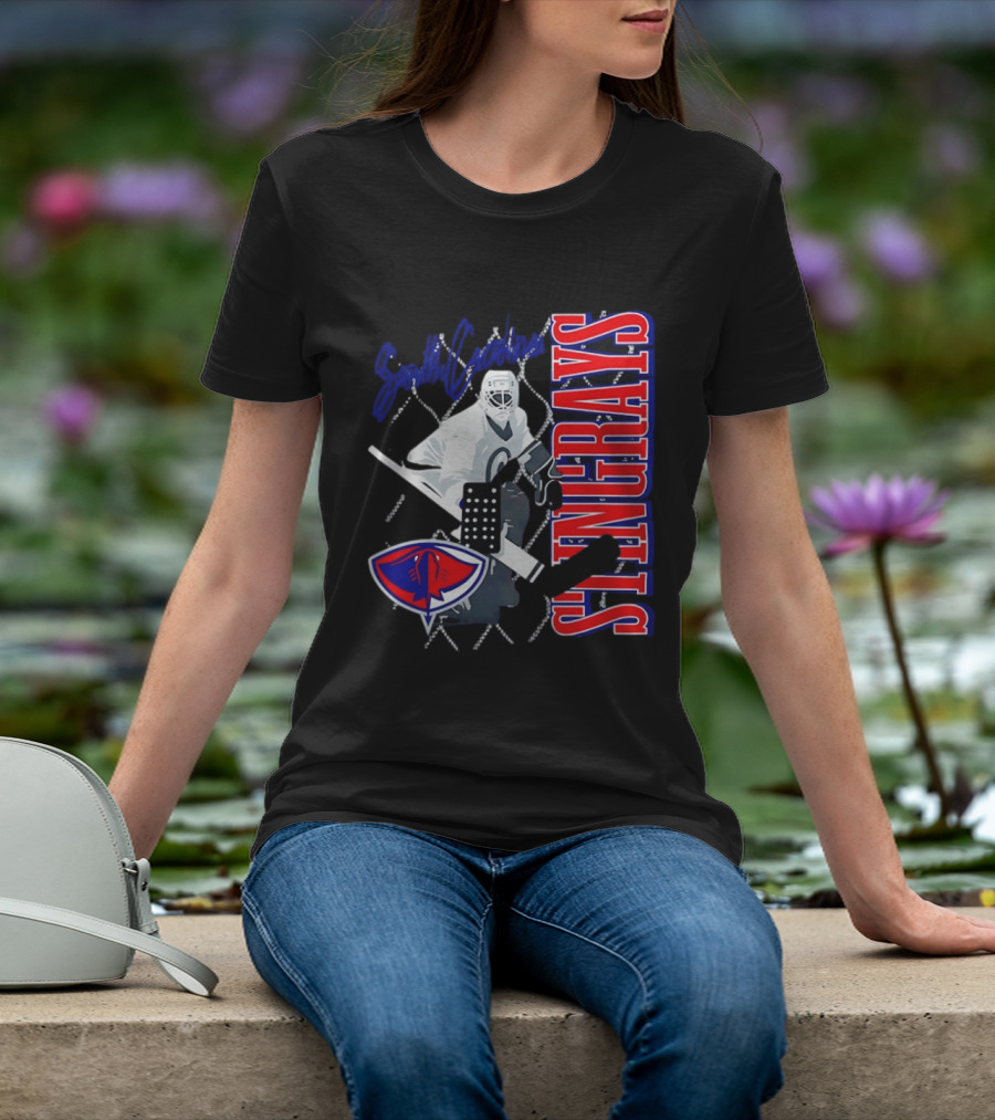 South Carolina Stingrays Hockey Goalie ECHL Team T-Shirt