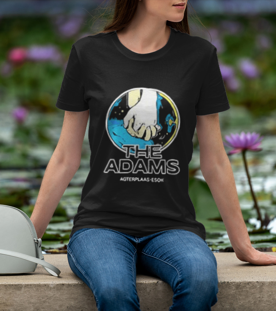 The Adams Agterplaas Esok Cosmic Handshake Global Unity T-Shirt