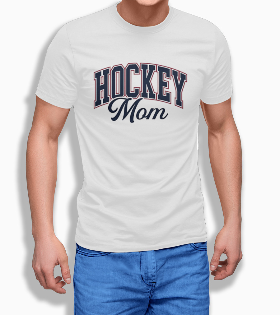 Hockey Mom 2026 Sports Fan T-Shirt
