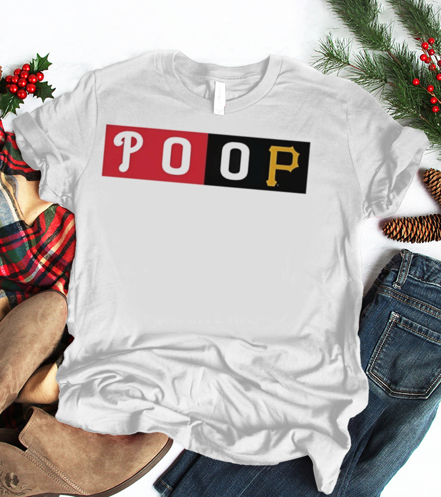 POOP Joe Roderick Pittsburgh Pirates T-Shirt