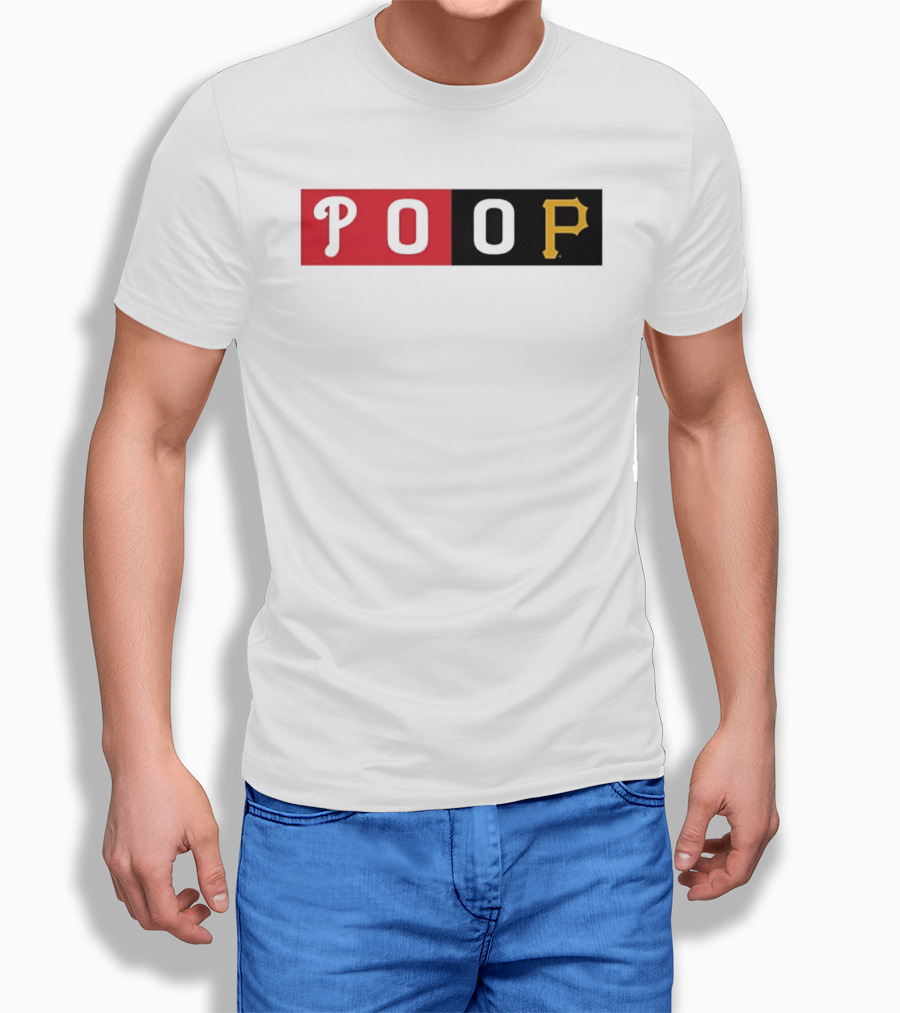 POOP Joe Roderick Pittsburgh Pirates T-Shirt