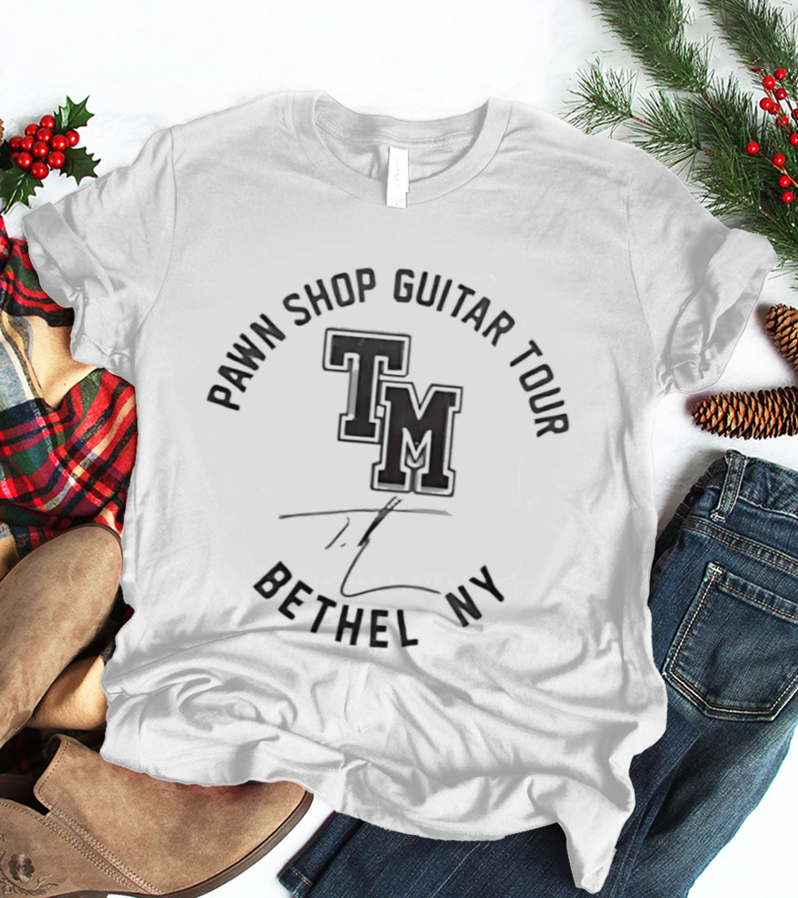 Pawn Shop Guitar Tour TM Bethel NY T-Shirt