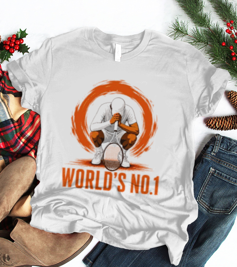Jannik Sinner World's No 1 Tennis Champion T-Shirt